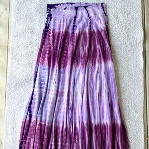 Tryst Tye Dye maxi skirt small